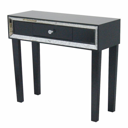 1-Drawer Console Table w/ Mirror Accents - Give your home decor an e,