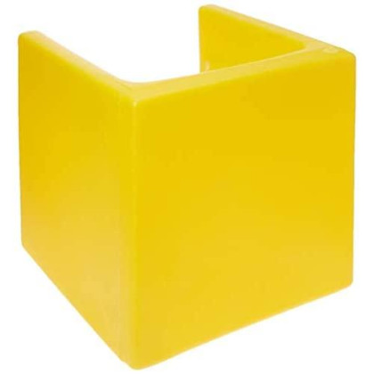 Childrens Factory Cube Chair, Yellow, CF910-010, Flexible Seating Classroom Furniture for Kids Playroom, Daycare or Preschool, Toddler Reading Chair