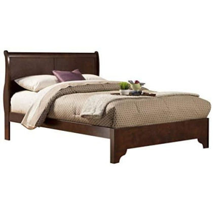Alpine Furniture West Haven Sleigh Bed, California King Size