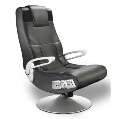X Rocker Wireless Pedestal SE 2.1 PC Office Gaming Chair, 30.7" x 23.2" x 39.76", Black