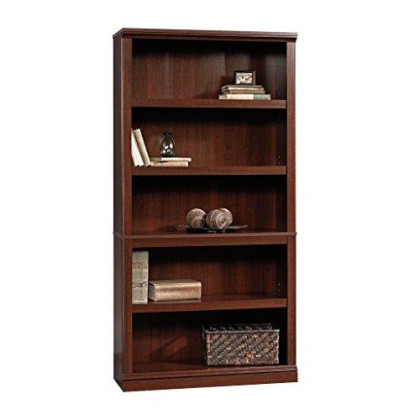 Sauder Select Collection 5-Shelf Bookcase, Select Cherry finish