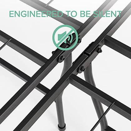 ZINUS SmartBase Heavy Duty Mattress Foundation / 18 Inch Metal Platform Bed Frame / No Box Spring Needed / Sturdy Steel Frame / Underbed Storage, Twin