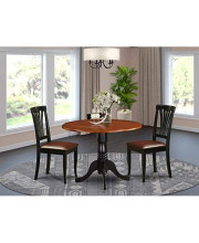 3 PC Kitchen Table set-Dining Table and 2 Kitchen Chairs