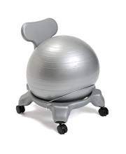 Aeromat Kids Ball Chair Gray/Silver