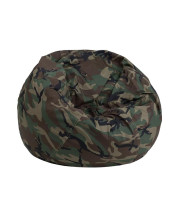 Small Camouflage Kids Bean Bag Chair