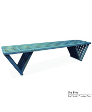 GloDea Bench X70, Sky Blue