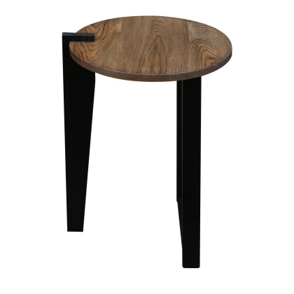 Sundial Contemporary Round End Table