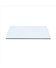 24 X 60 Rectangle glass Table Top 12 Thick 1 Beveled Edge