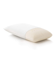 Z 100% Natural Talalay Latex Zoned Pillow, Queen - High Loft Plush