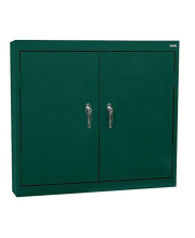 Wall 2 Door Credenza Finish: Forest Green