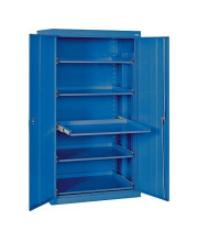 2 Door Storage Cabinet Color: Blue