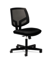 HON Volt Synchro-tilt Mesh Task Chairs-Mesh Task Chair, 24-1/4"x25"x32", Black