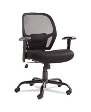 Alera MX4517 Merix Series Mesh Big/Tall Mid-Back Swivel/tilt Chair, Black