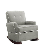 Baby Relax Tinsley Nursery Rocker Chair, Gray