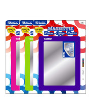 Bazic Magnetic Locker Mirror, 5.5 x 7 Inches,(3 Pack), (1301)