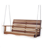 All Things Cedar PS48 Cedar Poarch Swing, 4'