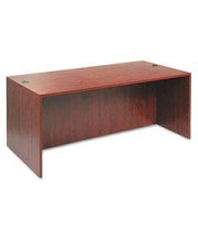 Valencia Series Straight Front Desk Shell, 71w X 35-1/2d X 29-1/2h, Med Cherry By: Alera
