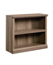 Sauder 2-Shelf Bookcase, Salt Oak finish