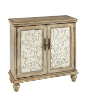 Madison Park Driscoll 2-Door Cabinet, Reclaimed Natural