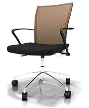 Mayline Valore Mesh Back Task Chair Overall Dimensions: 23 1/2"W X 20 1/2"D X 36 1/2"-40 1/4"H Seated Area Dimensions: 19.5"W X 17"D X 18"H Seat Height: 18.5"-22.25" - Orange