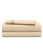 cosy House collection Everyday 1500 Series Bed Sheets - college Dorm Room Essentials - Luxury Hotel Ultra Soft Bedding - Stain Wrinkle Resistant - Easy comfy Fit - 3 Piece (Twin XL, cream)