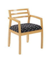 Office Star NAP91MPL-K107 Chair, Black