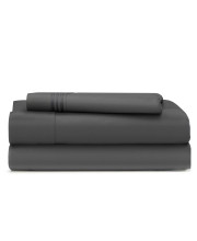 cosy House collection Everyday 1500 Series Bed Sheets - college Dorm Room Essentials - Luxury Hotel Ultra Soft Bedding - Stain Wrinkle Resistant - Easy comfy Fit - 3 Piece (Twin XL, grey)