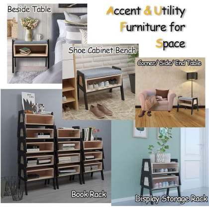 Homesailing Modern Wood Entryway Shoes Storage Bench Stool with Seat Shoe Ottoman Rack cabinet with Free Seat cushion for Hallway Door for Small Space Home Furniture