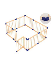 FF Playard Portable Baby Play Pens with Door, 61cm Tall Safety Toddlers Play Yard for 0-6yrs Old Boy Girl, Indoor Outdoor Play On The Go Fence (Size : 120?50?1cm)