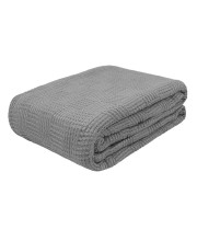 cOTTON cRAFT Soft Bamboo Blanket coverlet - Thermal All Season cooling Throw Blanket - Ultra Light Plush Breathable Skin Friendly Luxurious Layer Bed Spread -Sofa couch Travel camping Dorm - King grey