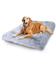 Vonabem Large Dog Bed Crate Pad Washable, Deluxe Plush Soft Pet Beds, Anti-Slip Dog Crate Bed for Large Medium Small Dogs Breeds, Dog Mats for Sleeping and Anti Anxiety, Kennel Pad 42 Inch