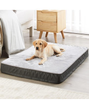 BFPETHOME Large Dog Bed for Large Dogs ,Egg Crate Foam Large Dog Mattress ,Orthopedic Dog Bed with Removable Washable and Wear Resistant Cover and Nonskid Bottom