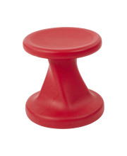 ECR4Kids Twist Wobble Stool, 14in Seat Height, Active Seating, Red