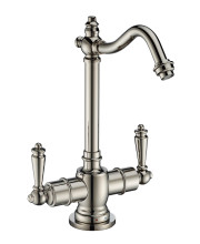 Point of Use Instant Hot/Cold Water Drinking Faucet with Traditional Swivel Spout