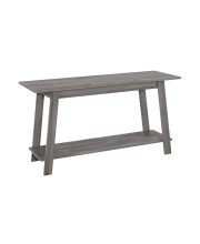 15.75 X 42 X 22.5 Grey Particle Board Laminate Tv Stand