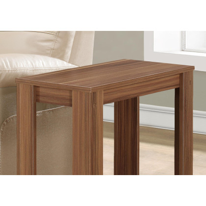 11.75 X 23.75 X 22 Walnut Particle Board Laminate Accent Table