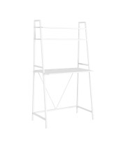 18 White Rectangular Ladder Desk