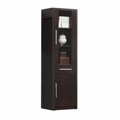 15 X 21 X 71 Espresso Wood Veneer (Paper) Tv Cabinet
