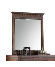 2 X 49 X 42 Cherry Oak Wood Mirror