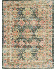 2'X4' Charcoal Hand Woven Traditional Indoor Accent Rug