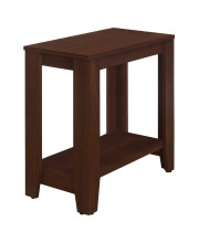 11.75 X 23.75 X 22 Cherry Particle Board Laminate Accent Table