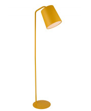 12 X 12 X 73 Yellow Carbon Floor Lamp