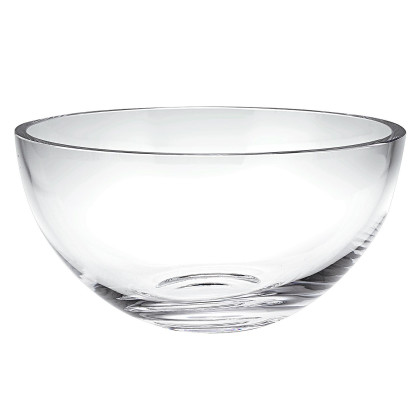 10 Mouth Blown Glass Salad Or Fruit Bowl