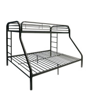 Black Twin Over Full Size Bunk Bed