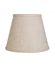 10 Light Wheat Hardback Empire Linen Lampshade