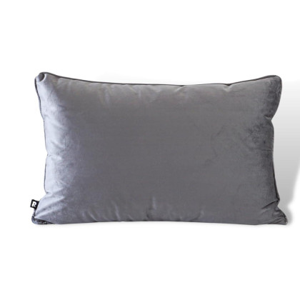 Indoor Cushion - Velvet - Charcoal - 60x40