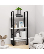 vidaXL Storage Shelf White 23.6x11.8x41.3 Engineered Wood