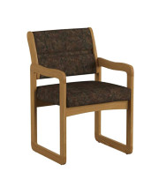 Wooden Mallet Valley Guest Chair, Arms, Medium Oak