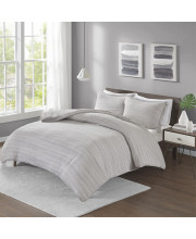 100% Cotton Space Dyed Jersey Knit Comforter Set
