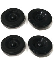 (Pack of 4) EZ Lube Rubber Grease Plugs / Hub Dust Caps for Models 85-1-4